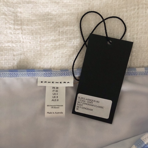 Ephemera Sky Gingham Bikini - Picture 5 of 5